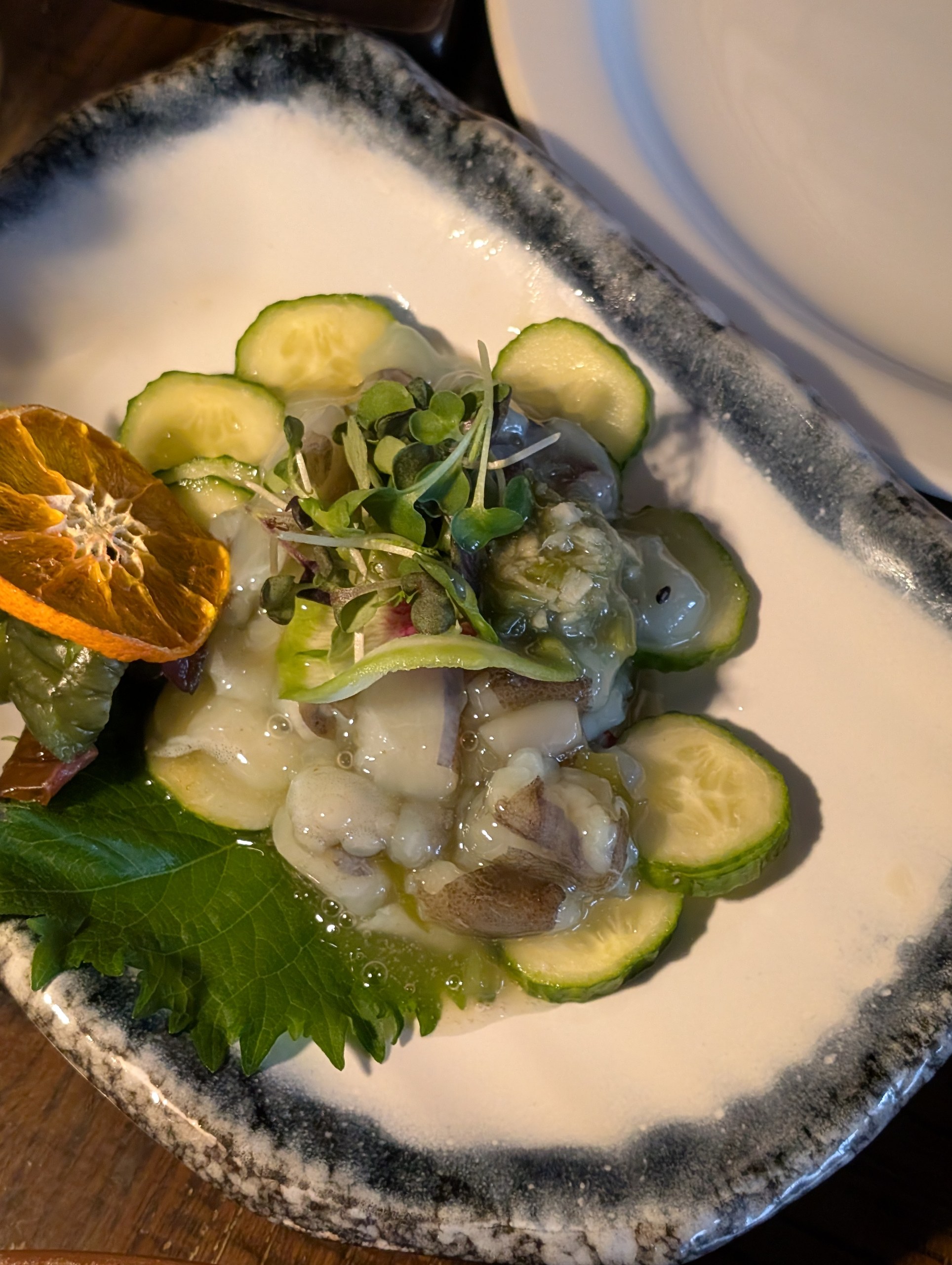 Tako wasabi at Sushi Plus Thai by Sensei in Palatine, Illinois