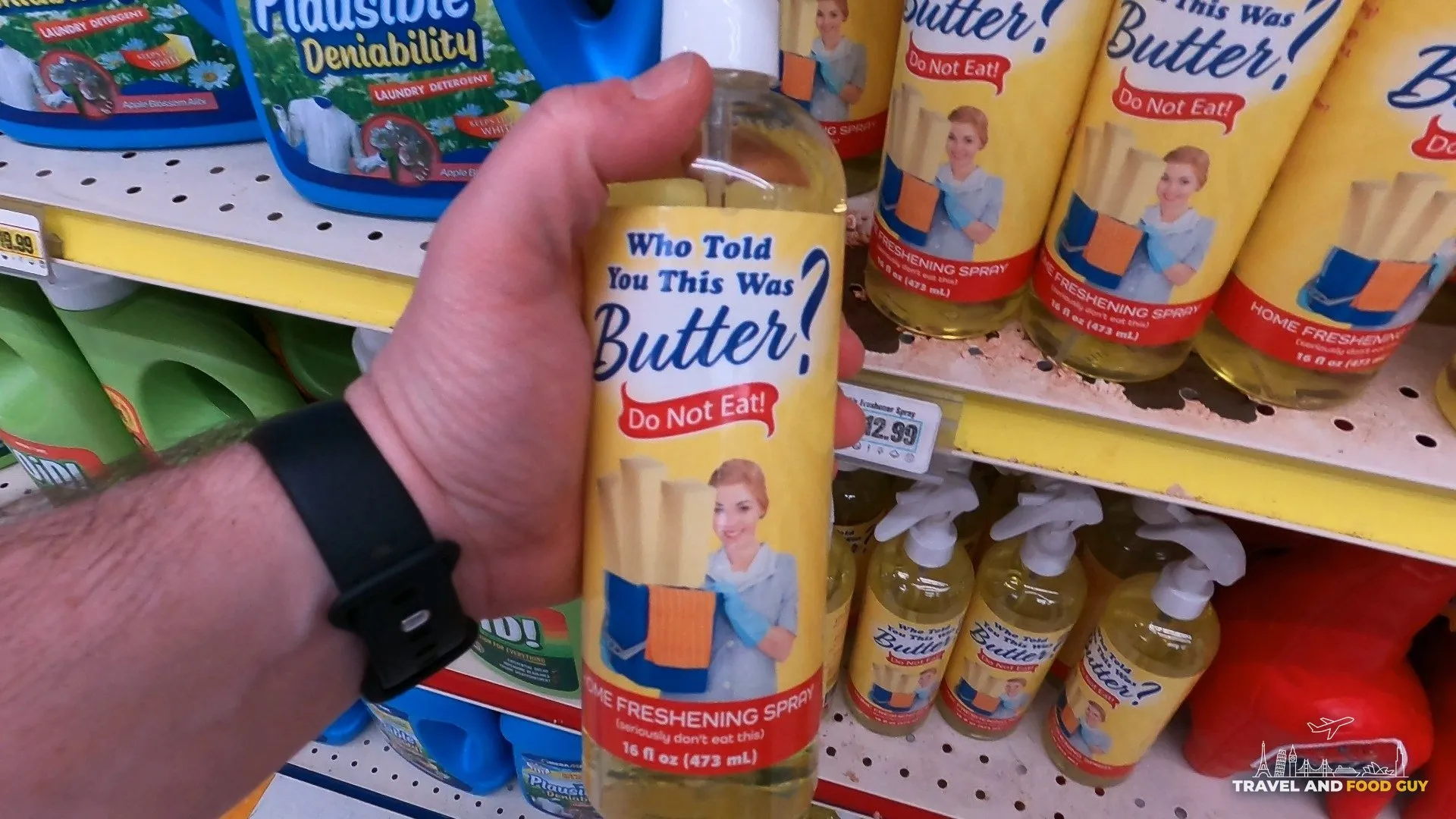 Who Told You This Was Butter Do Not Eat home freshening spray at Omega Mart