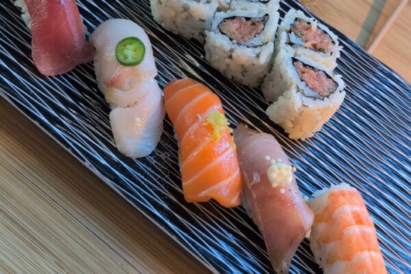 Sushi Plate at Sushi Roku Las Vegas