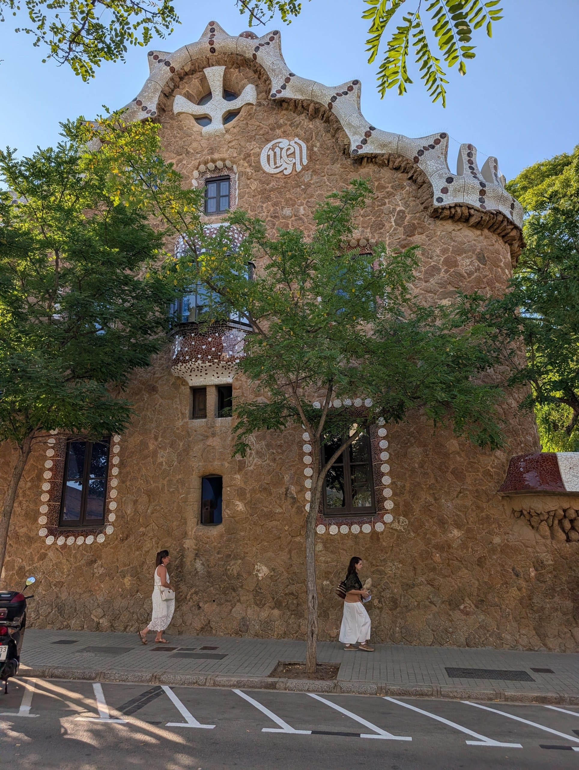 The Casa del Guarda gatehouse at Park Guell, included with general admission