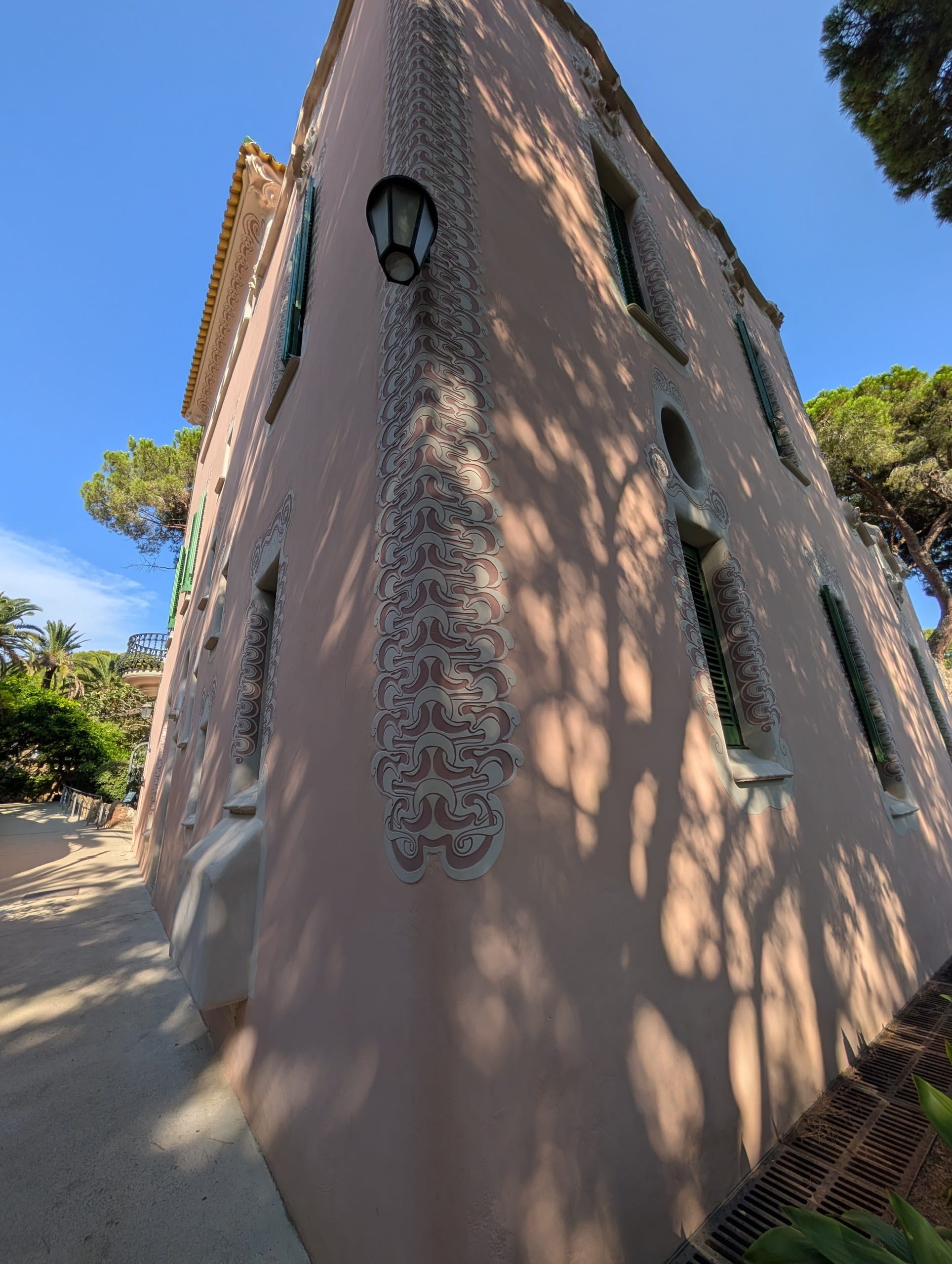 The Gaudi House Museum at Park Guell, where Gaudi lived until the year before he died